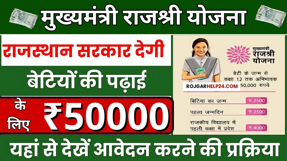 Mukhyamantri Rajshri Yojana Apply Online